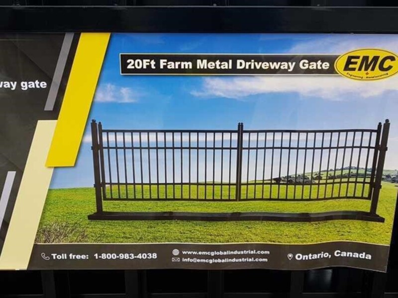 EMC 20' FARM METAL GATES Photo